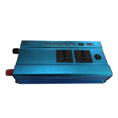 1000W Car Power Inverter Solar Power Inverter DC 12V to AC 110V Modified Sine Wave Converter with Four USB Interface
1000W Car Power Inverter Solar Power Inverter DC 12V to AC 110V Modified Sine Wave Converter with Four USB Interface