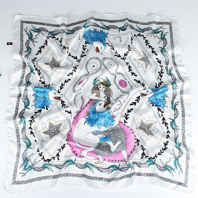 New scarf female Korean version of the small square scarf spring&autumn tide hair band female small fresh Korean professional silk scarf decorative scarf
New scarf female Korean version of the small square scarf spring&autumn tide hair band female small fresh Korean professional silk scarf decorative scarf