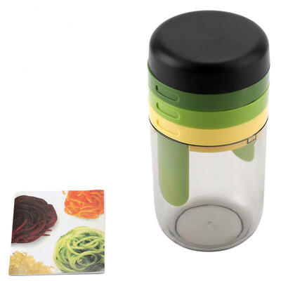 Greensen Spiral Potato Cutter Multi-functional Kitchen Carrot Cucumber Vegetable Fruit Grater Spiralizer
Greensen Spiral Potato Cutter Multi-functional Kitchen Carrot Cucumber Vegetable Fruit Grater Spiralizer