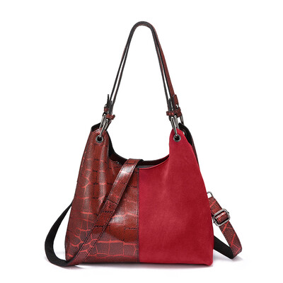 REALER genuine leather shoulder bag Plaid pattern handbags women bags Patchwork Hobo bag fashion ladies bags high qualiity
REALER genuine leather shoulder bag Plaid pattern handbags women bags Patchwork Hobo bag fashion ladies bags high qualiity