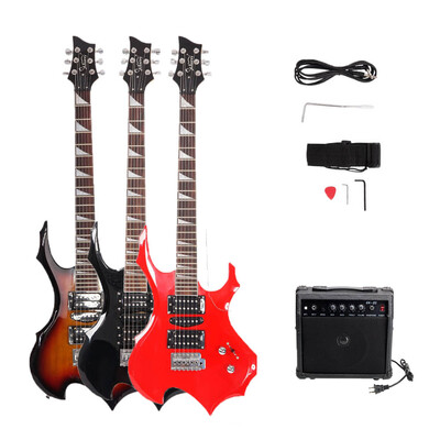 Glarry 37 inch Electronic Guitar Bundle with AmpStrapPlectrum CrankConnecting WireSpanner Tool 3-Color
Glarry 37 inch Electronic Guitar Bundle with AmpStrapPlectrum CrankConnecting WireSpanner Tool 3-Color