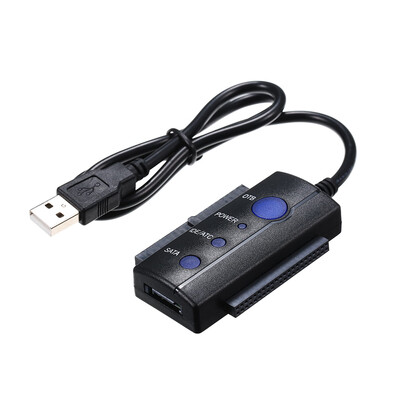 IDESATA to USB20 Adapter Converter Cable Hot-Swap for 2535 HDD Hard Drive DiskEU Plug
IDESATA to USB20 Adapter Converter Cable Hot-Swap for 2535 HDD Hard Drive DiskEU Plug