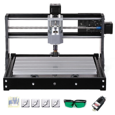 CNC3018 DIY CNC Router Kit 2-in-1 Mini Laser Engraving Machine GRBL Control 3 Axis for PCB PVC Plastic Acrylic Wood Carving Millin
CNC3018 DIY CNC Router Kit 2-in-1 Mini Laser Engraving Machine GRBL Control 3 Axis for PCB PVC Plastic Acrylic Wood Carving Millin