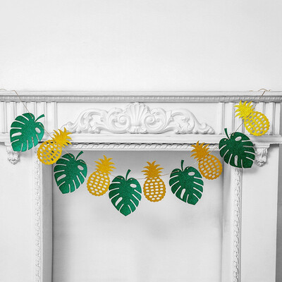 FUNNYBUNNY Hawaiian Pineapple Leaf Dinosaur Pull Flag Banner Summer Decoration Pull Flag Background Happy Birthday Banner
FUNNYBUNNY Hawaiian Pineapple Leaf Dinosaur Pull Flag Banner Summer Decoration Pull Flag Background Happy Birthday Banner