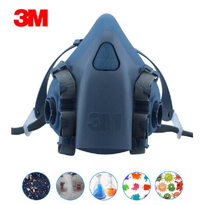 3M 7502 Half Facepiece Respirator Organic Vapor Respiratory Protection Anti Dust PM25 Mask Prevent Particulates Industrial Protec
3M 7502 Half Facepiece Respirator Organic Vapor Respiratory Protection Anti Dust PM25 Mask Prevent Particulates Industrial Protec