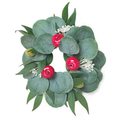 Artificial Wreath Garland Natural Artificial Plants Flower Wall Fence Realistic Fake Hanging Wreath Autumn Fall Wreath for Christm
Artificial Wreath Garland Natural Artificial Plants Flower Wall Fence Realistic Fake Hanging Wreath Autumn Fall Wreath for Christm