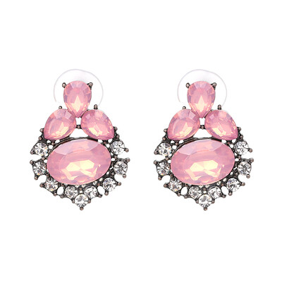 JURAN 2019 New Arrival Fashion Statement Jewelry Crystal Opal Stone Stud Earrings Women Elegant Earrings Wholesale J50062
JURAN 2019 New Arrival Fashion Statement Jewelry Crystal Opal Stone Stud Earrings Women Elegant Earrings Wholesale J50062