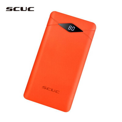 Ultra-thin large-capacity mobile phone charging treasure 10000Mah polymer SCUC red power digital display mobile power
Ultra-thin large-capacity mobile phone charging treasure 10000Mah polymer SCUC red power digital display mobile power