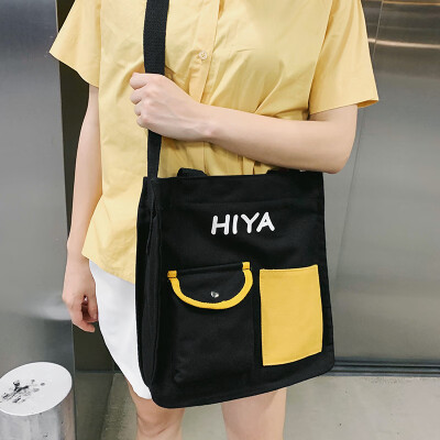 Canvas bag female shoulder 2019 Korean version ins super fire simple art&art Sen series wild large capacity student bag
Canvas bag female shoulder 2019 Korean version ins super fire simple art&art Sen series wild large capacity student bag