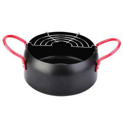 Greensen Household Kitchen Cooking Fryer Round Frying Pot With Oil Strainer For Gas And Induction Cooker
Greensen Household Kitchen Cooking Fryer Round Frying Pot With Oil Strainer For Gas And Induction Cooker