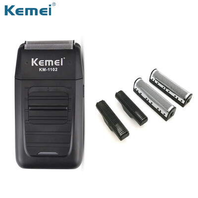 Kemei Rechargeable Two Blades Portable electric Shaver Razor Men hair clipper hair Trimmer Beard shaving machine for men
Kemei Rechargeable Two Blades Portable electric Shaver Razor Men hair clipper hair Trimmer Beard shaving machine for men
