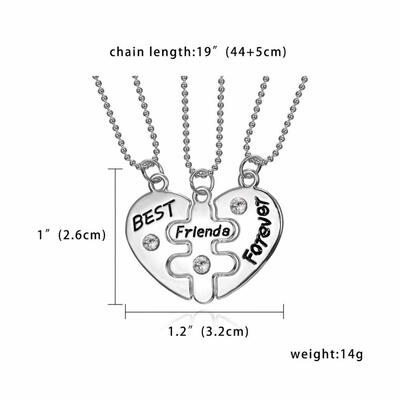 2PCSet Mothers Day Valentines Day Necklaces&Pendants Hollow Letter Stitching Best Friends Necklace Ladies Birthday Gift
2PCSet Mothers Day Valentines Day Necklaces&Pendants Hollow Letter Stitching Best Friends Necklace Ladies Birthday Gift