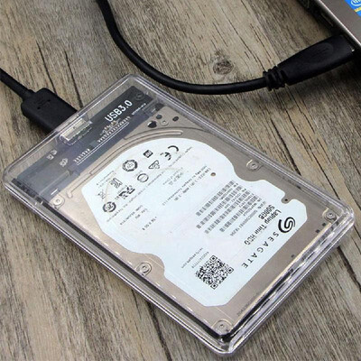 25" Transparent Hard Drive Enclosure USB 30 to SATA3 5gbps Caddy Case For External HDDSSD ST
25" Transparent Hard Drive Enclosure USB 30 to SATA3 5gbps Caddy Case For External HDDSSD ST