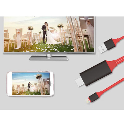 Light-ning to High-Definition Multimedia Interface HDTV TV AV Adapter Cord For i-Phone
Light-ning to High-Definition Multimedia Interface HDTV TV AV Adapter Cord For i-Phone