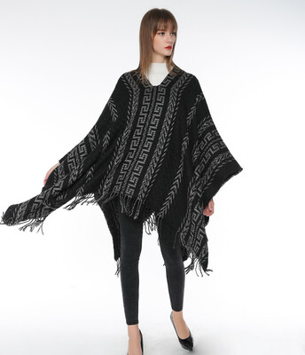 Autumn&winter warm retro national wind jacquard solid color large scarf men&women long split travel shawl cloak coat
Autumn&winter warm retro national wind jacquard solid color large scarf men&women long split travel shawl cloak coat