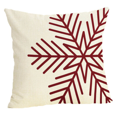 Christmas Cushion Cover Snowflake Printing Happy Day Joy Holiday Gifts Christmas Tree Throw Pillow Pillowcase Sofa Home Decor 
Christmas Cushion Cover Snowflake Printing Happy Day Joy Holiday Gifts Christmas Tree Throw Pillow Pillowcase Sofa Home Decor
