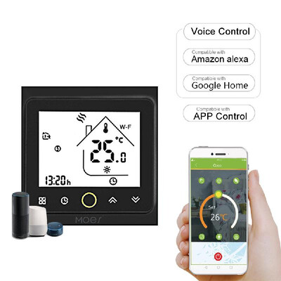MOES Wi-Fi Smart Thermostat Temperature Controller APP Control 5A Compatible with Alexa Google Home Water Gas Boiler for Home
MOES Wi-Fi Smart Thermostat Temperature Controller APP Control 5A Compatible with Alexa Google Home Water Gas Boiler for Home