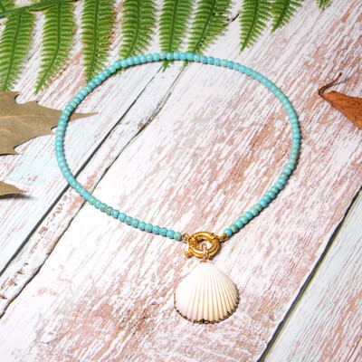 Colorful Seed Beads Choker for Women Fashion Trendy Gold Bohemian Summer pearl Chic Bib Collier Femme Cowrie Shell Necklace 2019
Colorful Seed Beads Choker for Women Fashion Trendy Gold Bohemian Summer pearl Chic Bib Collier Femme Cowrie Shell Necklace 2019