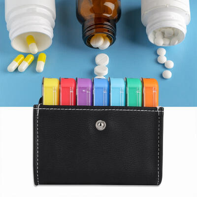 Greensen Portable 28 Grids Pill Holder Tablet Box Detachable Medicine Dispenser with PU Kit
Greensen Portable 28 Grids Pill Holder Tablet Box Detachable Medicine Dispenser with PU Kit