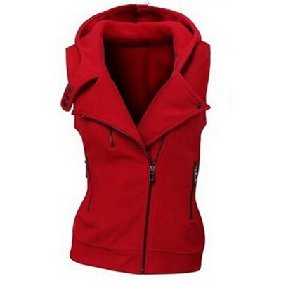 Toponeto Womens Winter Hooded Zip-Up Vest Sleeveless Pockets Jacket Coat With Zipper
Toponeto Womens Winter Hooded Zip-Up Vest Sleeveless Pockets Jacket Coat With Zipper