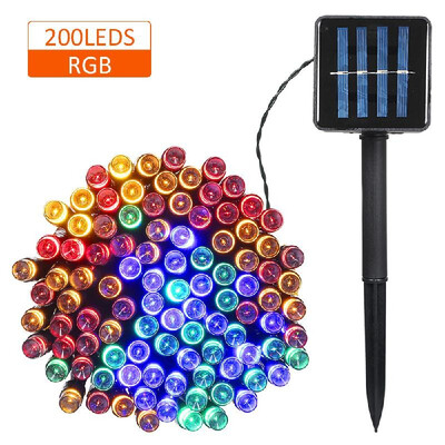 Solar Powered String Light 100200 LEDs 2 Lighting Modes Christmas Lights IP65 Water-resistant Outdoor Hanging Fairy Lighting for
Solar Powered String Light 100200 LEDs 2 Lighting Modes Christmas Lights IP65 Water-resistant Outdoor Hanging Fairy Lighting for