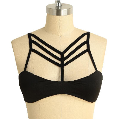 New Sexy Women Cage Bra Bandage Hollow Out Elastic Bralette Lingerie Underwear Crop Top Black
New Sexy Women Cage Bra Bandage Hollow Out Elastic Bralette Lingerie Underwear Crop Top Black