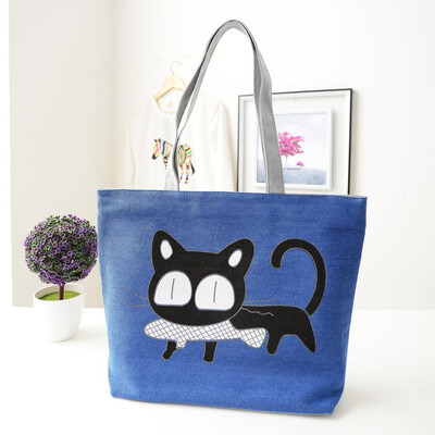 Tailored Women Shoulder Bag Canvas Bag Cute Cat Bag Office Lunch Bag Crossbody Bag Red
Tailored Women Shoulder Bag Canvas Bag Cute Cat Bag Office Lunch Bag Crossbody Bag Red