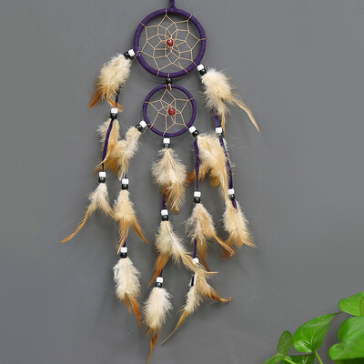vintage home decoration retro purple feather dream catcher circular feathers wall hanging dreamcatchers decor for car
vintage home decoration retro purple feather dream catcher circular feathers wall hanging dreamcatchers decor for car