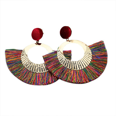 Fashion Women earring Simple rhombus hand-knitted earrings pair yellow young female jewelry
Fashion Women earring Simple rhombus hand-knitted earrings pair yellow young female jewelry