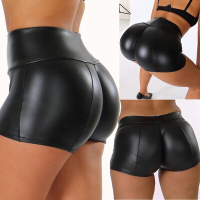 Tailored Womens Sexy Solid Black High Waist Leggings Short Pants Fashion Leather pants
Tailored Womens Sexy Solid Black High Waist Leggings Short Pants Fashion Leather pants