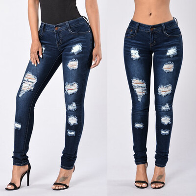 〖Follure〗Fashion Womens Button Zipper Pocket Hole Pants Slim Skinny Denim Casual Jeans
〖Follure〗Fashion Womens Button Zipper Pocket Hole Pants Slim Skinny Denim Casual Jeans