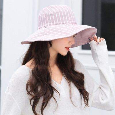 Cotton&hemp hat female spring&summer sunshade hat outdoor sun hat eaves wear large stripes sunscreen hat basin hat
Cotton&hemp hat female spring&summer sunshade hat outdoor sun hat eaves wear large stripes sunscreen hat basin hat