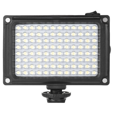 Andoer AD-96 Mini Portable On-camera LED Video Fill-in Light Panel 5500K 3200K CRI85 with White & Orange Filters for Canon Niko
Andoer AD-96 Mini Portable On-camera LED Video Fill-in Light Panel 5500K 3200K CRI85 with White & Orange Filters for Canon Niko