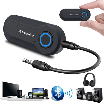 Wireless Bluetooth 40 Transmitter Stereo 35mm Audio Music Adapter for TV Phone PC TV DVD PC MP3
Wireless Bluetooth 40 Transmitter Stereo 35mm Audio Music Adapter for TV Phone PC TV DVD PC MP3