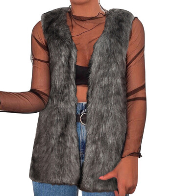 Toponeto Women Faux Fur Ladies Sleeveless Vest Waistcoat Jacket Gilet Shrug Coat Outwear
Toponeto Women Faux Fur Ladies Sleeveless Vest Waistcoat Jacket Gilet Shrug Coat Outwear
