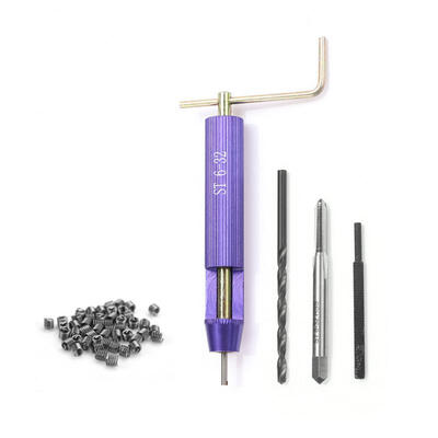 Greensen 50Pcs Stainless Steel Wire Screw Thread Inserts Kit 6-32UNC15D with Dedicated Tool
Greensen 50Pcs Stainless Steel Wire Screw Thread Inserts Kit 6-32UNC15D with Dedicated Tool
