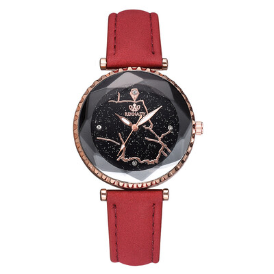 Korean version of the constellation mirror PU watch shaking sound hot star female models personality quartz watch
Korean version of the constellation mirror PU watch shaking sound hot star female models personality quartz watch
