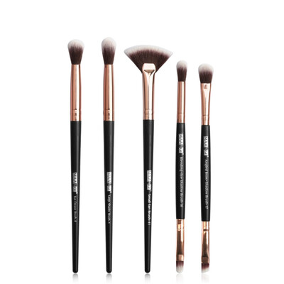 15PcsSet Makeup Brushes Set Black Gold Small Fan Shape brochas maquillaje Suit make up brushes
15PcsSet Makeup Brushes Set Black Gold Small Fan Shape brochas maquillaje Suit make up brushes