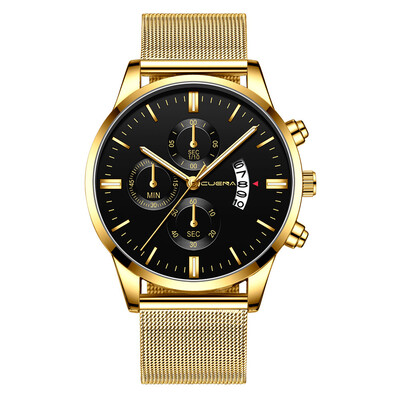 Gobestart Mens Fashion Sport Stainless Steel Case Leather Band Quartz Analog Wrist Watch
Gobestart Mens Fashion Sport Stainless Steel Case Leather Band Quartz Analog Wrist Watch