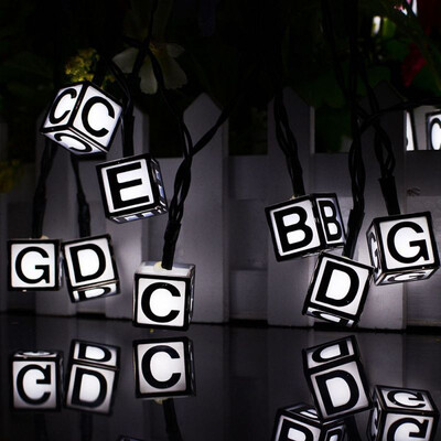 30 LED Solar Light Strings Letter Printed Christmas Waterproof Hanging String Garland Christmas Decoration Outdoor Light
30 LED Solar Light Strings Letter Printed Christmas Waterproof Hanging String Garland Christmas Decoration Outdoor Light