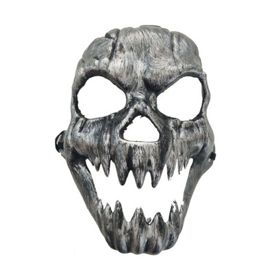B Halloween Metal Plastic Skull Mask Gold Silver High Quality Full Face Skull Mask Party Supplies Horror Props
B Halloween Metal Plastic Skull Mask Gold Silver High Quality Full Face Skull Mask Party Supplies Horror Props
