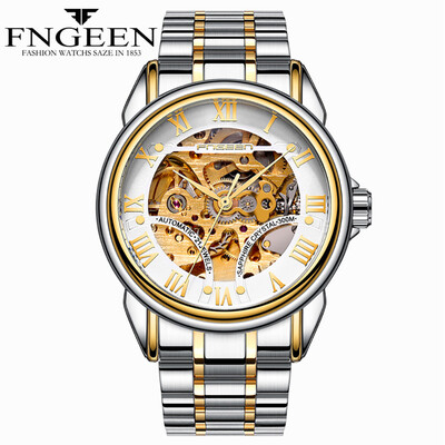 Gobestart FNGEEN Water Resistant Stainless Steel Watch Automatic Mechanical Men Watch
Gobestart FNGEEN Water Resistant Stainless Steel Watch Automatic Mechanical Men Watch