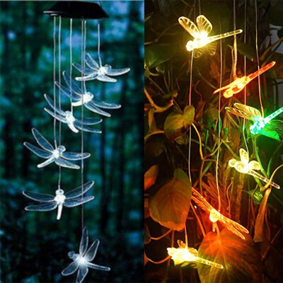 〖Follure〗LED Solar Powered Dragonfly Wind Chimes Light Home Garden Hanging Lamp Decor
〖Follure〗LED Solar Powered Dragonfly Wind Chimes Light Home Garden Hanging Lamp Decor