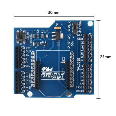 XBee BT V03 Expansion board Shield Module Wireless Control for Arduino Serial Adapter Module FT232RL IC 33V 5V IO
XBee BT V03 Expansion board Shield Module Wireless Control for Arduino Serial Adapter Module FT232RL IC 33V 5V IO