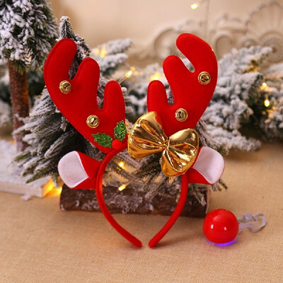 Christmas Antler Headband with Red Nose Christmas Party Costumes Headwear Accessories Gifts Festive Party
Christmas Antler Headband with Red Nose Christmas Party Costumes Headwear Accessories Gifts Festive Party