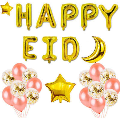 Happy Eid MUBARAK Balloons Festival Party Decoration for Eid al-Adha MoonLetterStarSequin BalloonParty Decor Jett globos
Happy Eid MUBARAK Balloons Festival Party Decoration for Eid al-Adha MoonLetterStarSequin BalloonParty Decor Jett globos
