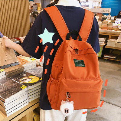 Ins style schoolbag female Korean version of college students backpack high school tide brand ancient feeling campus to build two
Ins style schoolbag female Korean version of college students backpack high school tide brand ancient feeling campus to build two