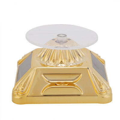 Greensen Elegant Solar Showcase Turntable Rotating Jewelries Display Stand with Light
Greensen Elegant Solar Showcase Turntable Rotating Jewelries Display Stand with Light