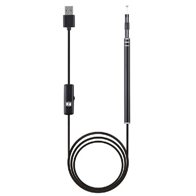 USB Port Ear&Nose Endoscope 55mm Visual Lens Mini Camera DDES01 Earpick Otoscope Endoscope Borescope for PC Windows
USB Port Ear&Nose Endoscope 55mm Visual Lens Mini Camera DDES01 Earpick Otoscope Endoscope Borescope for PC Windows