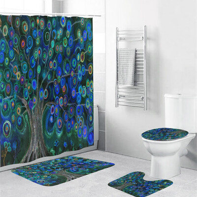 〖Follure〗Halloween festival 4PCS Non Slip Toilet Polyester Cover Mat Set Bathroom Curtain
〖Follure〗Halloween festival 4PCS Non Slip Toilet Polyester Cover Mat Set Bathroom Curtain